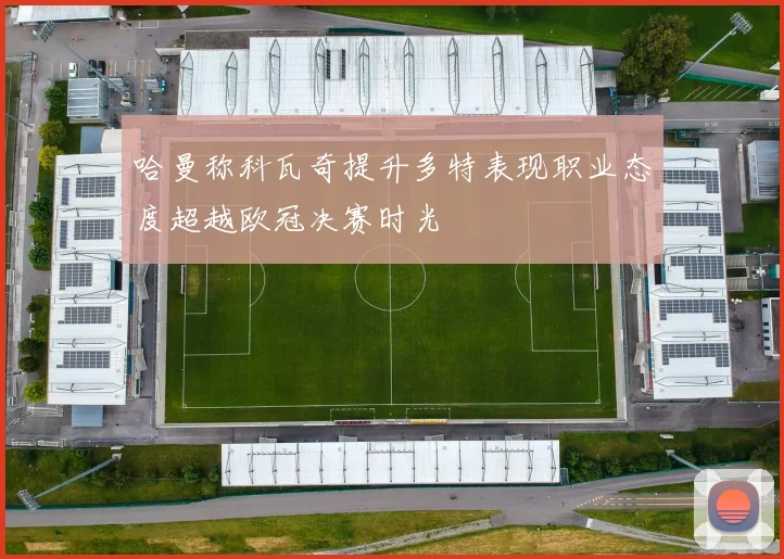 哈曼称科瓦奇提升多特表现职业态度超越欧冠决赛时光
